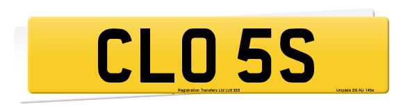 Registration number CLO 5S